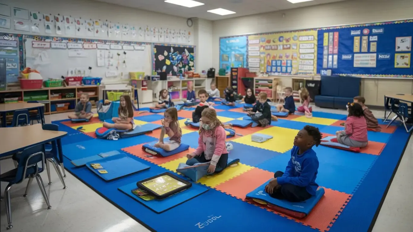 Zet Up Mat Classroom