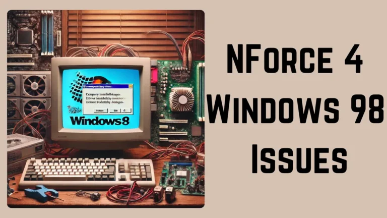 NForce 4 Windows 98 Issues